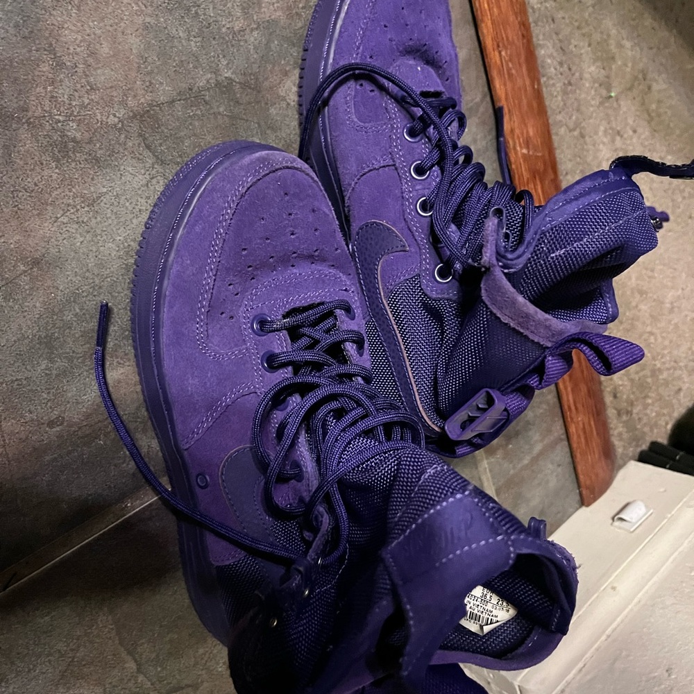 Nike purple high top - Picture 5 of 11